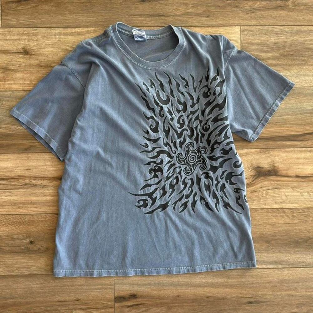 Roger Clyde Peacemakers Tribal Shirt XL Double Sided Y2K